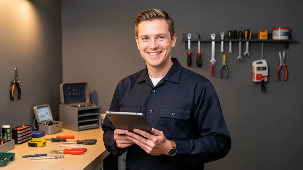 Technician working carefully on a smartphone repair